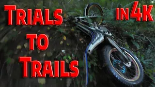 Riding a TRIALS bike as a normal dirt bike?