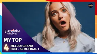 Eurovision 2021 | 🇳🇴 Melodi Grand Prix Semi-Final 1 - My Top 4