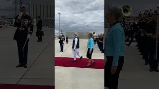 PM Modi's Arrival in Paris: A Majestic Ceremonial Welcome | PM Modi in France