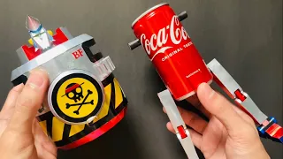 Homemade General Franky Using Soda Cans