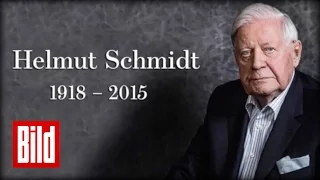 Helmut Schmidt gestorben(†96): Sein Leben in Bildern - Nachruf