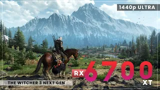 The Witcher 3 Next Gen Update | RX 6700 XT [1440p Ultra]