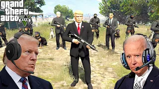 US Presidents Join The BIGGEST SWAT TEAM In GTA 5