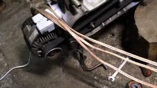 Electric diy car alternator scooter