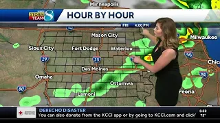 Another hot day before cold front brings storm chances