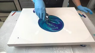 MUST SEE! Flawless Pearl Pour - Acrylic Pour - Fluid Art