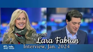 [Eng Subs] Lara Fabian on her new song "Ta peine" and how to overcome pain (Interview RTL Jan. 2024)
