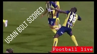 Usain Bolt Scored First professional goal for Central Coast Mariners