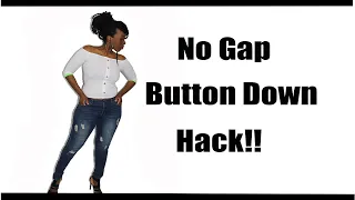 DIY Button Up Shirt From Scratch- No Gap Hack- Mystery Box Challenge Part 3