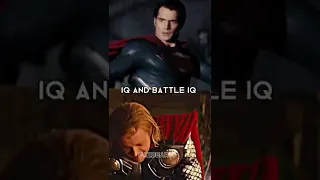 Superman VS Thor WHO WINS??? #edits #shorts #shortvideo #marvel #mcu #dceu #dc #thor #superman