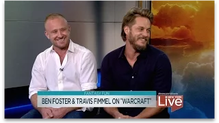Ben Foster & Travis Fimmel on "Warcraft"