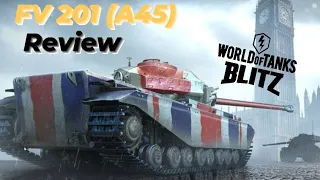 FV 201 A45 🇬🇧 Review | WOTB ⚡ WOTBLITZ ⚡