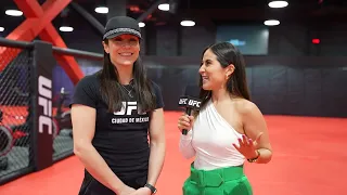 Alexa Grasso Visita Su Propia Sala En El UFC PI México
