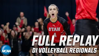 Utah vs. BYU: 2019 NCAA women's volleyball regionals | FULL REPLAY