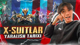 😱 X-SUITLAR TARIXI !!! -🔥 U QANDAY YARALDI⚡️? - PUBG MOBILE !!!