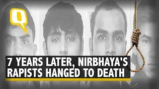 Nirbhaya's Rapists Hanged To Death After Late-Night Hearing In SC | The Quint