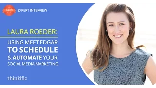 How to Schedule Your Social Media Marketing Using Meet Edgar | Interview with Laura Roeder