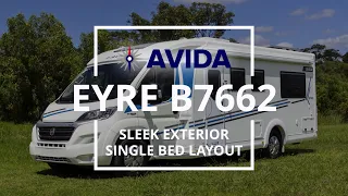 Sleek and Stylish... The B7662 Eyre Motorhome from Avida RV