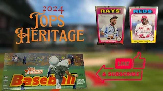 2024 Topps Heritage Hobby Box.. Come and SEE!