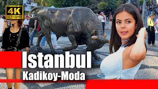 Istanbul 2022 _ Kadikoy Neighborhood _ 13 September _ Walking Tour _ 4k UHD 60fps