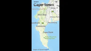 South Africa-  Cape Town, World’s most scenic road trip