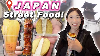 STREET FOOD in JAPAN! || [Kawagoe, Saitama] ULTIMATE Tokyo's Little Edo Town Food Tour!