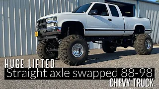 Solid Axle Swapped 88-98 Chevy K1500