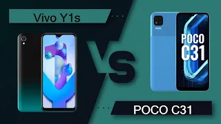 Vivo Y1s Vs POCO C31 | POCO C31 Vs Vivo Y1s - Full Comparison [Full Specifications]