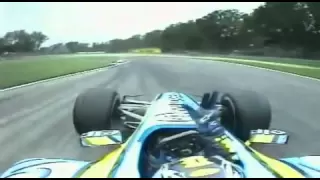 Fernando alonso VS Michael Schumacher Imola 2005 onboard