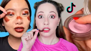 I Bought Satisfying Viral Tiktok Makeup For Cheap