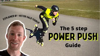 POWER Push technique - Go from fitness to speed skating (Full workout with Viktor Thorup comments)