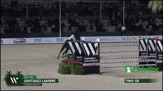 Santiago Lambre - Chacco Blue II (11/02/2023) - Wellington (CSI5* - GP - 1.60m - 1st round)