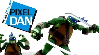Revoltech Teenage Mutant Ninja Turtles Leonardo Figure Video Review