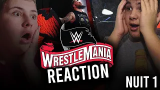 Réaction Live WrestleMania 36 -  Nuit 1 (Matei & Enzo)