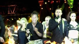 Take That; No Regrets & Relight My Fire. 5th July 2011 - Wembley Stadium. HQ; Front Row!
