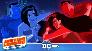 Justice League Action | Super Red VS Super Blue | @dckids