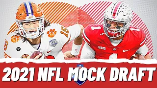 2021 NFL MOCK DRAFT WITH TRADES - THE ORDER IS SET!!!