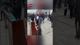 Amid the chaos in Ukraine, a pianist was seen playing “What a Wonderful World" outside Lviv station