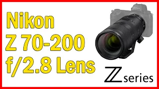 Nikon Z 70-200mm F/2.8 VR S Review - Incredible VR!