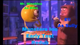 Monsters Inc Early Test Redub (With Mr. Mineblox)