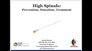High Spinal Anaesthesia during CS