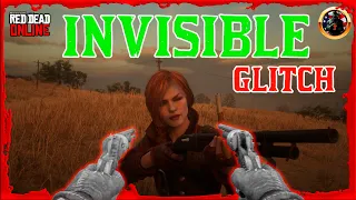 INVISIBLE Glitch (Ghost Mode) in Red Dead Online