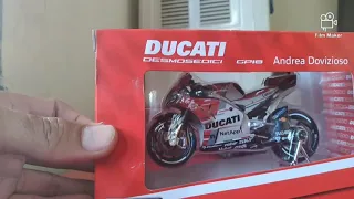 Diecast Motogp Andrea Dovizioso 2018 skala 1 : 18 | Maisto