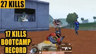 WORLD RECORD - 17 KILLS IN BOOTCAMP ONLY - PREDATOR PUBG MOBILE