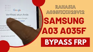 new methode 2023 bypass frp samsung a03 a035f android 12
