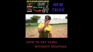 HOW TO GET VASES WITHOUT WEAPONS  | NEW TRICK  | #granny3 #tipsandtrick