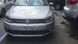 Видео обзор доставленного из Грузии и растаможенного Volkswagen Jetta.