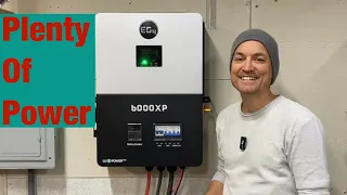 EG4 6000XP 48v off grid inverter follow up testing