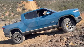 Rivian R1T на бездорожье: хорошее и плохое