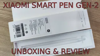 Xiaomi 2nd Generation Smart Pen For Xiaomi Pad 6 #4096 Pressure Sensitivity Levels#review #unboxing